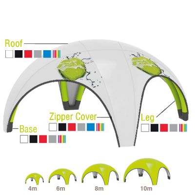 INFLAT X-Tent Spider Farbauswahl